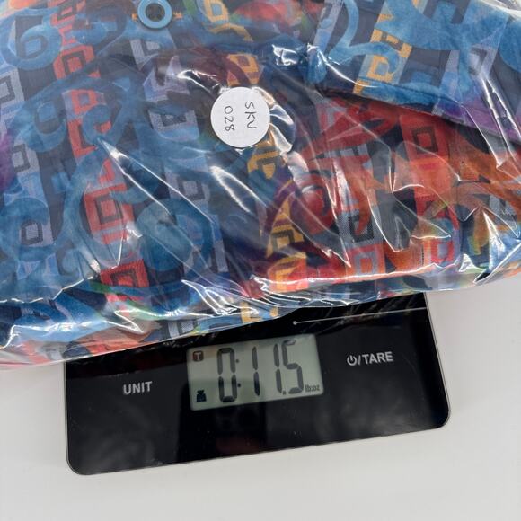 Luchiano Visconti Colorful Button Down Shirt Mens XL Art to Wear Kaleidoscope - Picture 10 of 10